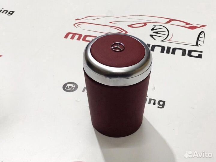 Пепельница Mercedes-Benz бордовая