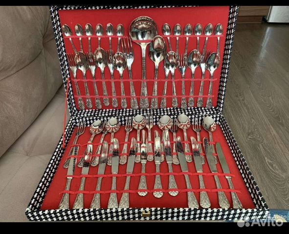 Набор столовых приборов новый