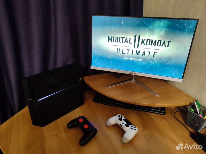 Sony PS4 fat 500 gb + много игр в подарок