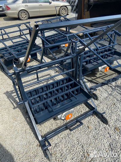 Станок для производства бетонных блоков, с завода