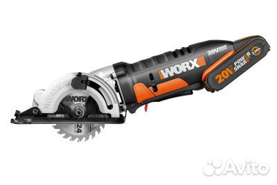 Дисковая пила Worx WX527 20V (85мм) аккумуляторная