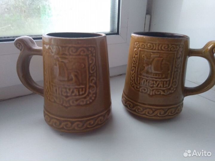 Глиняная посуда и статуэтки