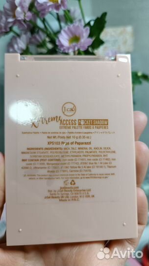 Две палетки теней от J.Cats