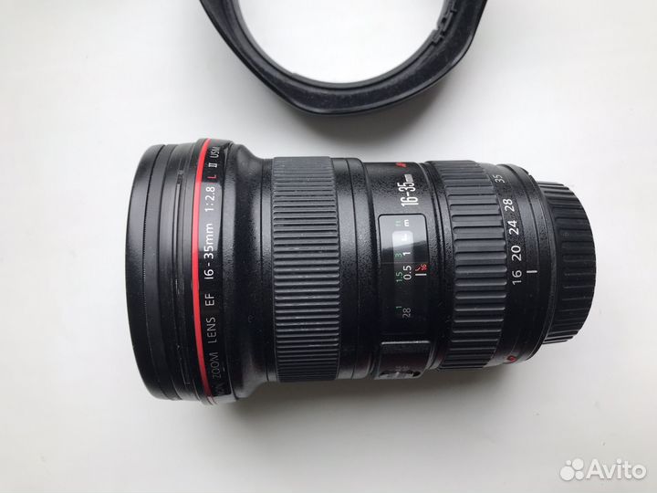 Объектив canon ef 16 35 mm 1:2,8 L