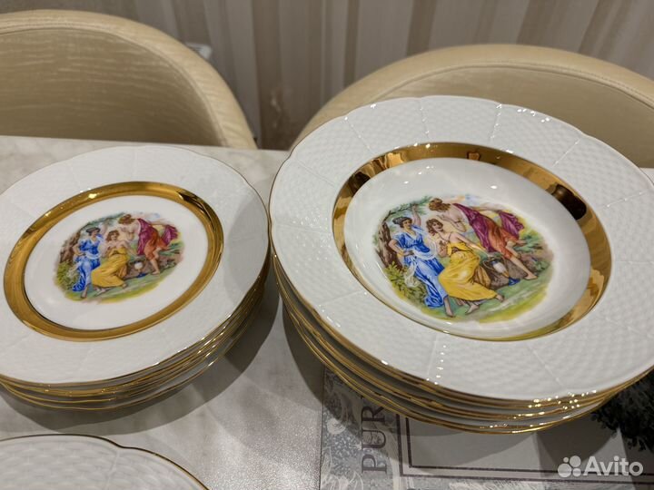 Сервиз столовый на 6 персон, Чехословакия, Thun