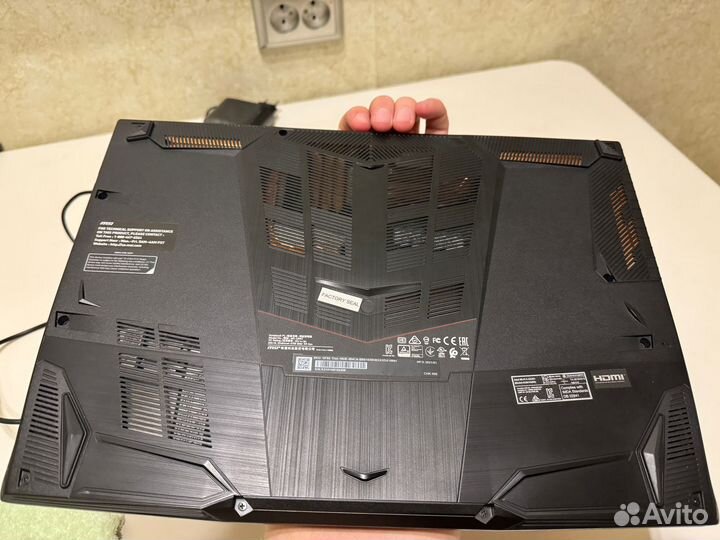 Игровой MSI GF65 i5/3060 8/512gb идеальный