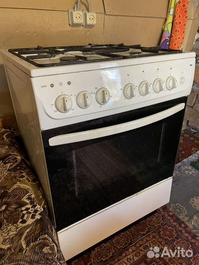 Плита газовая с электрической духовкой