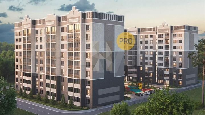 Квартира-студия, 27,4 м², 8/9 эт.