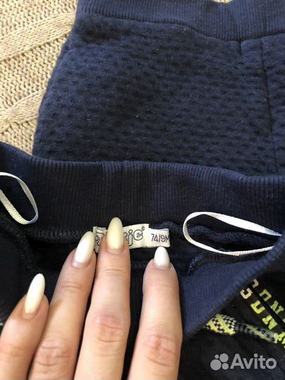 Штанишки на мальчика 74