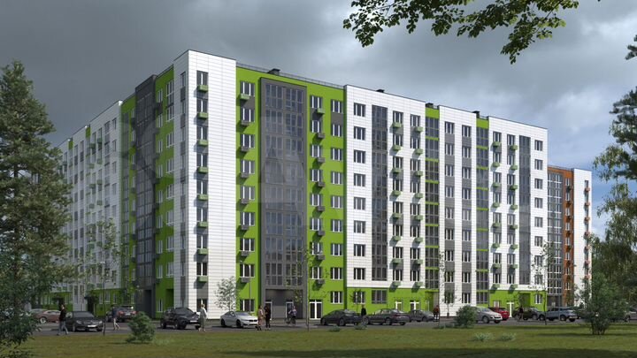 2-к. квартира, 58 м², 3/9 эт.