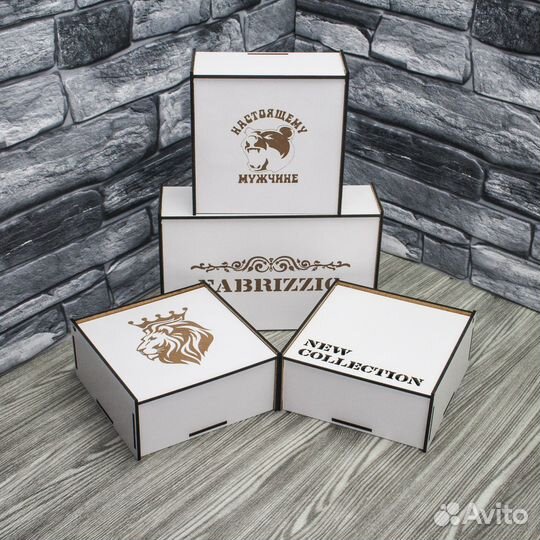 Подарочные коробки из дерева оптом (фанера,лхдф)