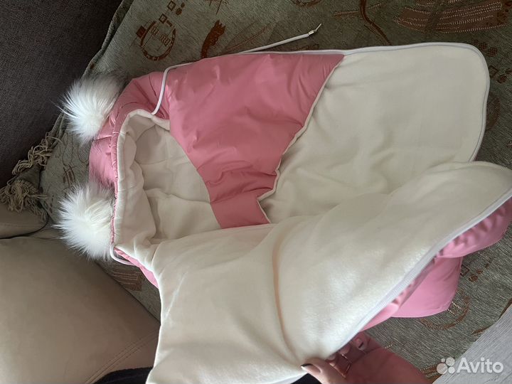 Теплый конверт в коляску