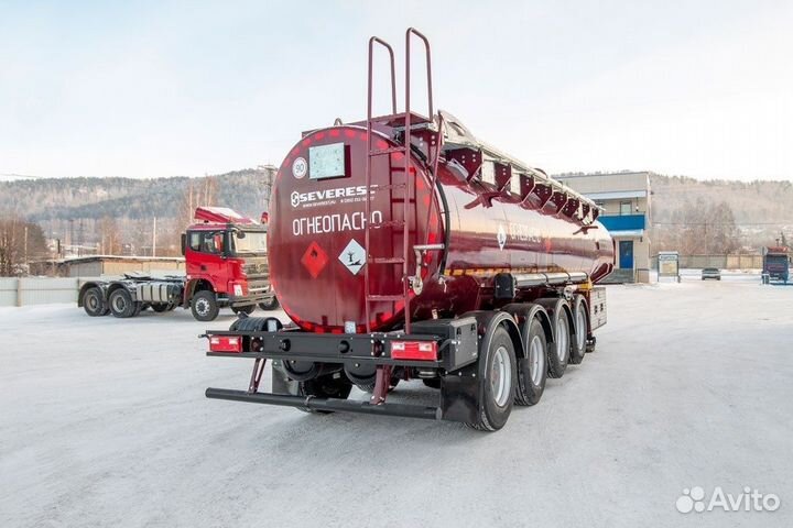 Полуприцеп химическая цистерна УралСпецТранс ППЦ 32К-42ЛЛ-4, 2023