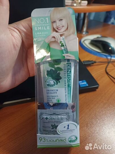 Зубная паста lisa dentiste black pink лиса
