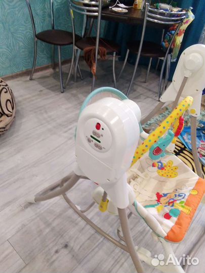 Детские качели шезлонг