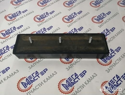 Амортизатор платформы Камаз подушка прямоугольная