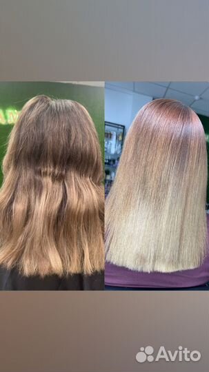 Кератин и ботокс волос