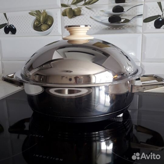 Сотейник Zepter, объем 4,9 л, диаметр 28 см