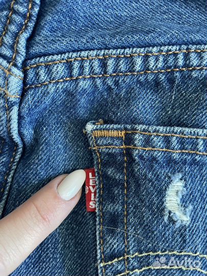 Джинсовая юбка levis