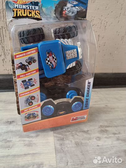 Машина Hot Wheels ру Monster Trucks Bone Shaker