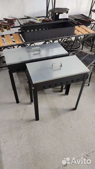 Мангал Жара 65см с Крышкой