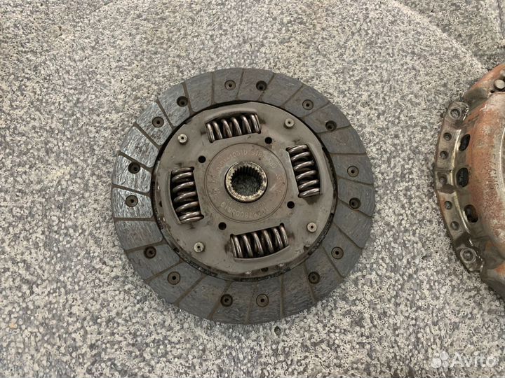 Сцепление на Skoda Fabia