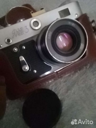 Плёночный фотоаппарат фэд 3 СССР и киев
