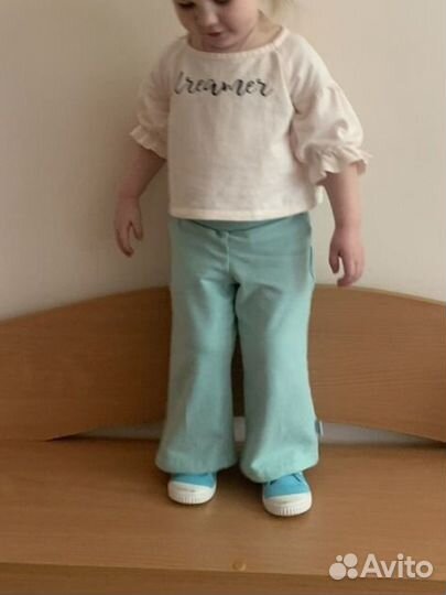 Брюки палаццо для девочки Bodo