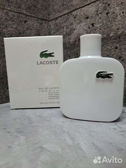 Lacoste L.12.12 Blanc Лакост Бланк мужские