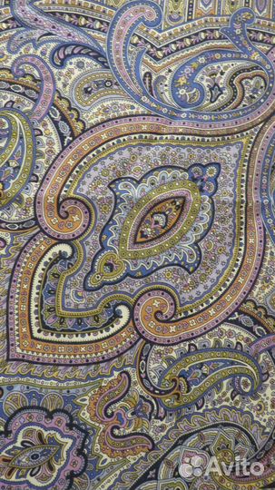 Павловопосадский платок шерсть