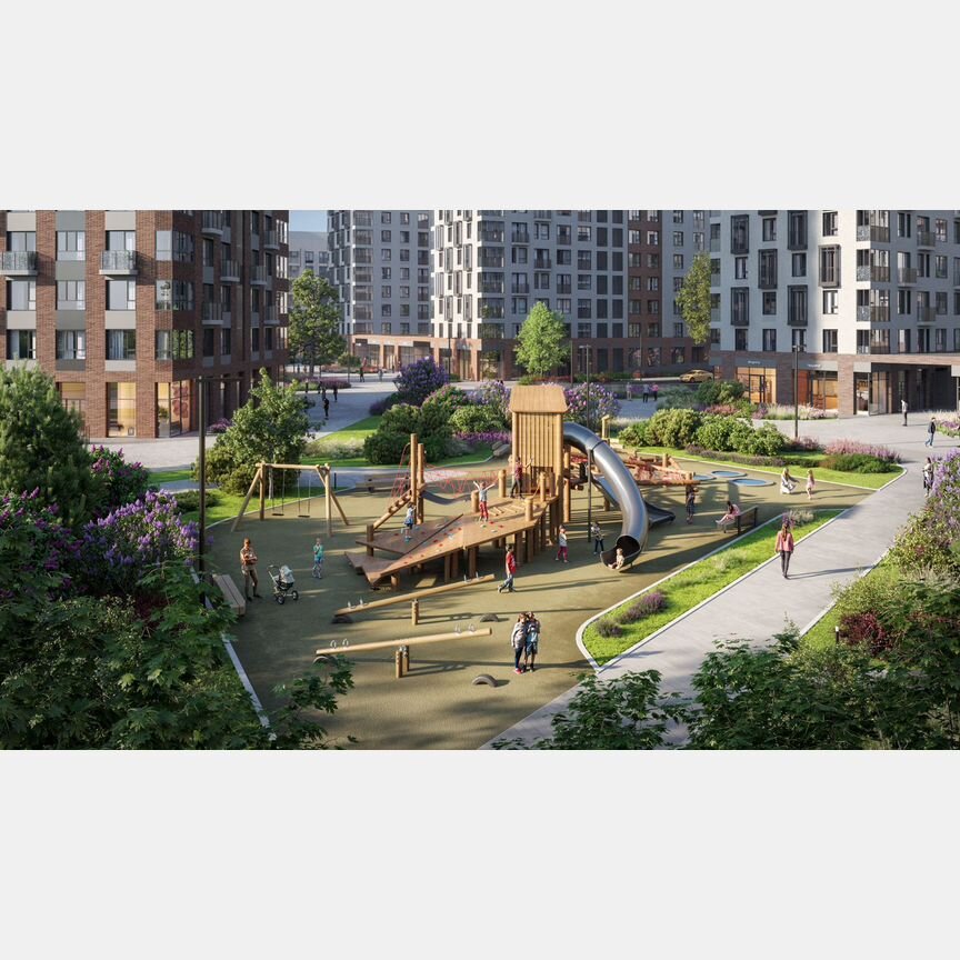 2-к. квартира, 39,4 м², 6/9 эт.