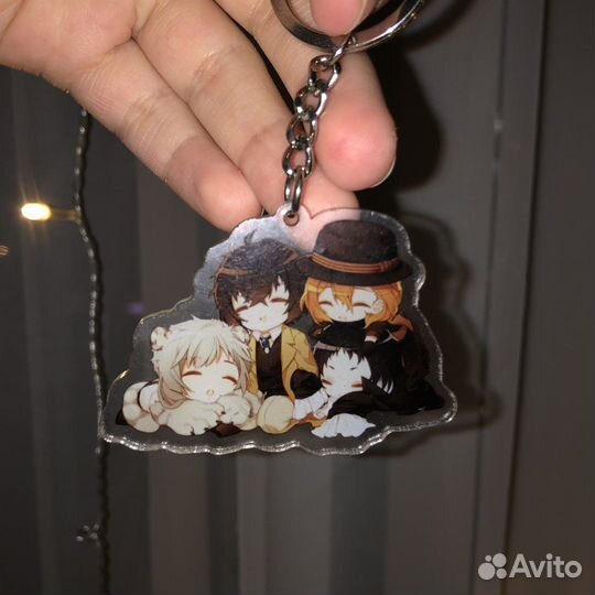 Брелок аниме бродячие псы