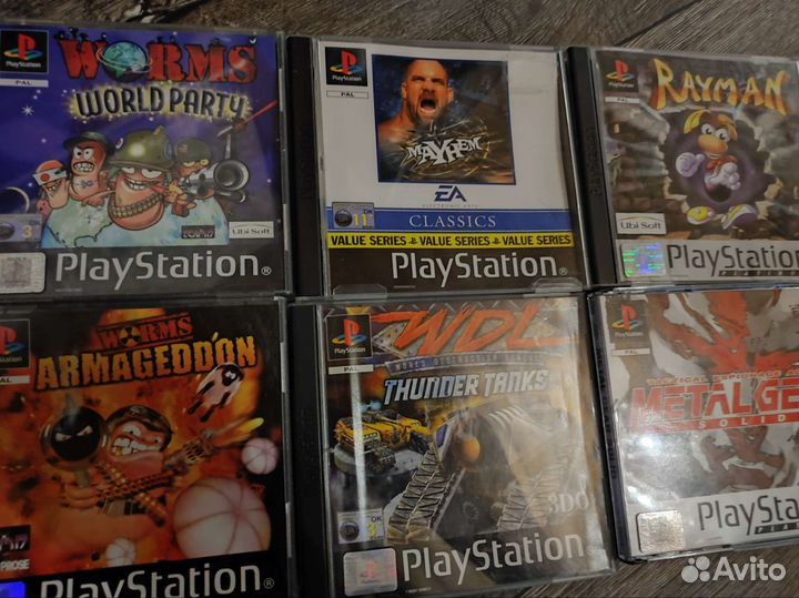 Ps1 игры PAL лицензия