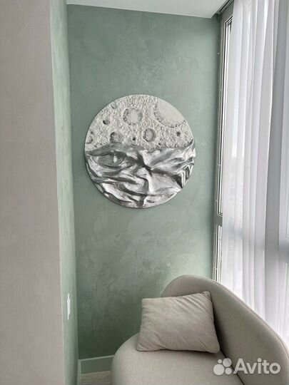 Интерьерная картина большая абстракция