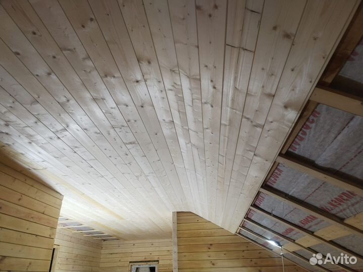 Отделка имитацией, вагонкой, сайдингом