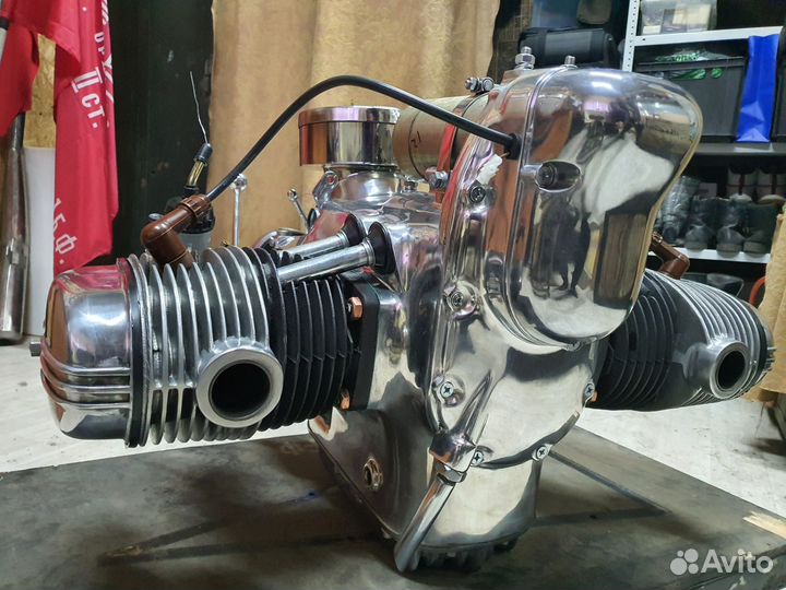 Двигатель с кпп для мотоцикла Урал