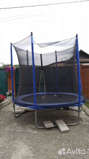 Батут с сеткой