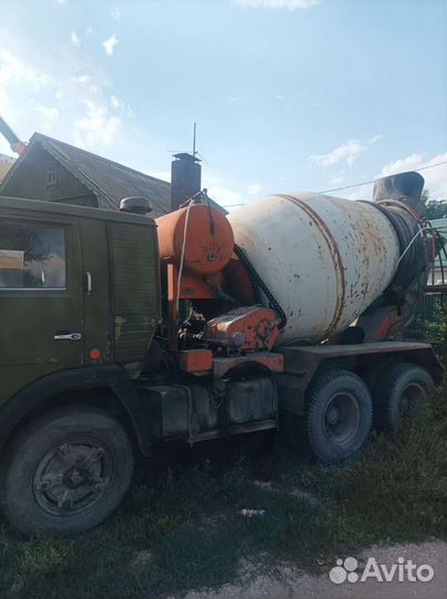Автобетоносмеситель КамАЗ 55111, 1983