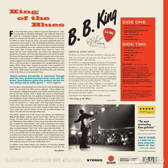 B.B. King - King of the Blues + 2 Bonus Tracks (LT