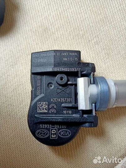 Датчик давления в шинах hyundai и Kia, вентили