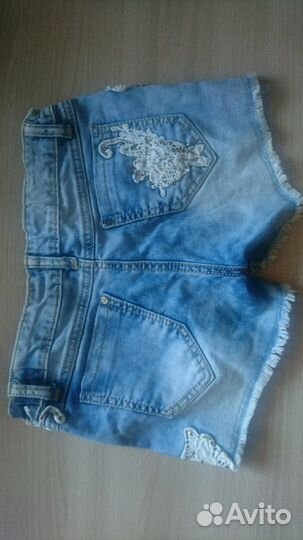 Шорты джинсовые