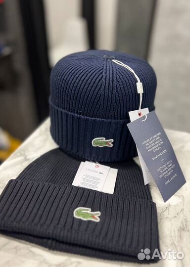Мужская шапка Lacoste