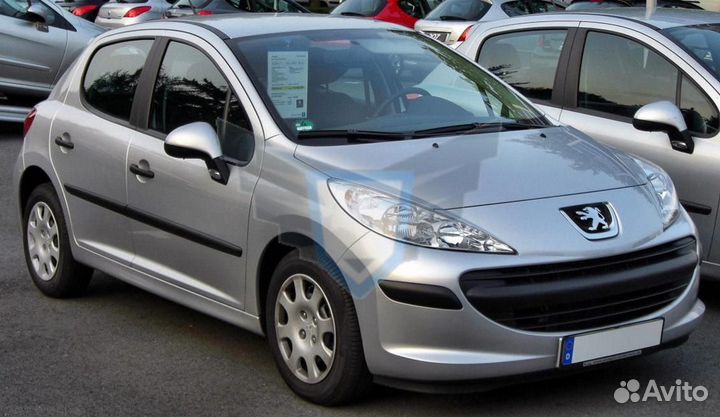 Порог правый Peugeot 207 2006-2012 (Polcar)