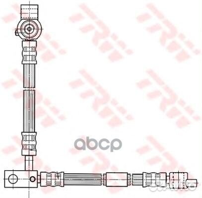 Шланг тормозной перед прав PHD541 TRW