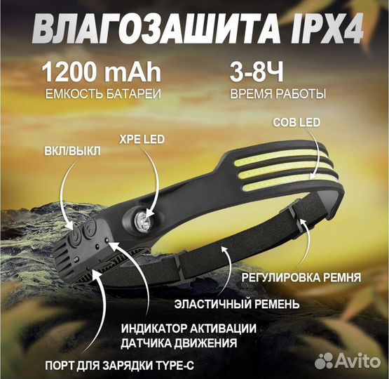 Налобный фонарь