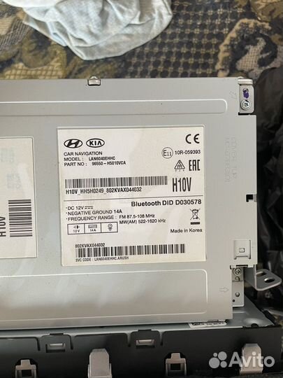 Штатная магнитола на hyundai solaris 2017