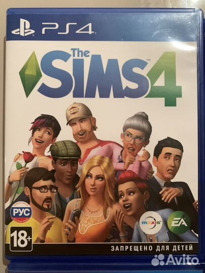 Игры на ps4 Minecraft, sims 4