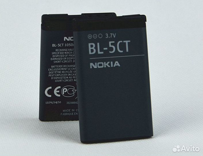 Замена Акб для Nokia BL-5CT (5220/3720/6303)