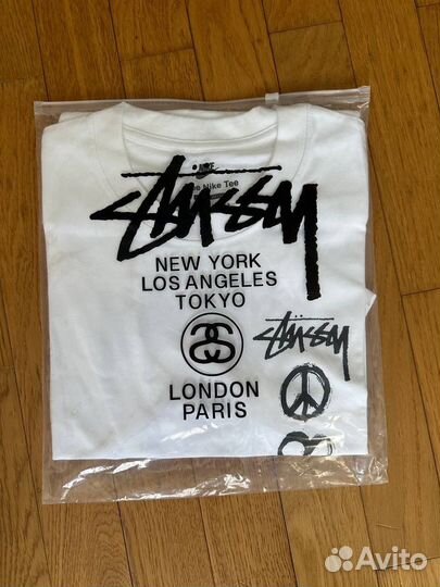 Футболка Stussy x Nike Logo Tee Оригинал