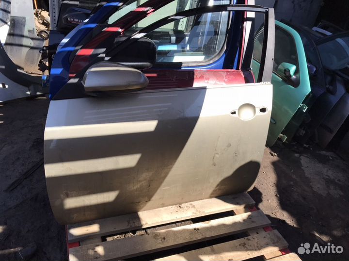 Ниссан примера р12 дверь передняя левая